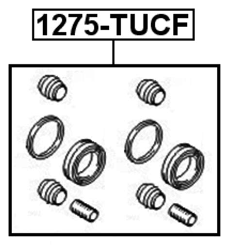 Cylinder Kit Febest 1275-TUCF Oem 58102-2EA10 | eBay