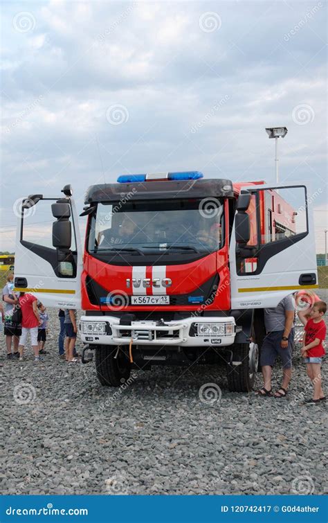 Iveco EUROCARGO 150-208 editorial photography. Image of rescue - 120742417