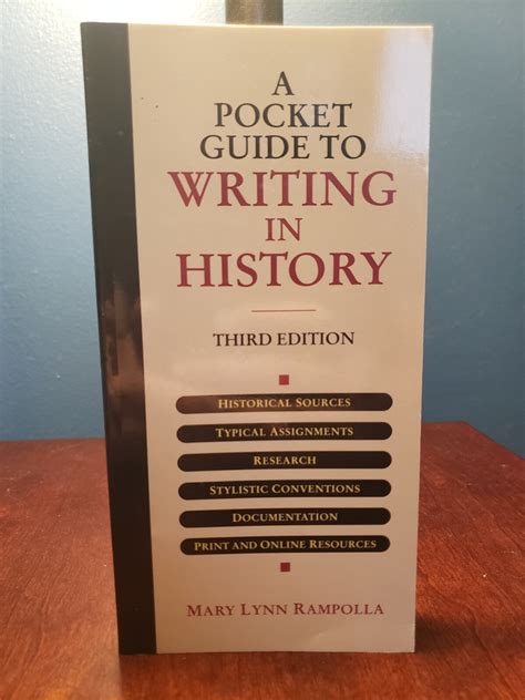 A Pocket Guide To Writing History