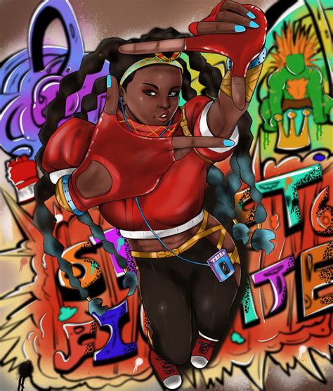 ArtStation - Kimberly street fighter 6