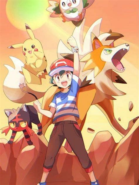 Pokemon Sun And Moon Ash Pokemon