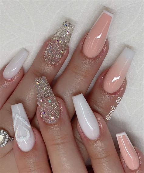 Uñas medianas colores baby bommer ombre nails art acrílico gel gelish 3 ...