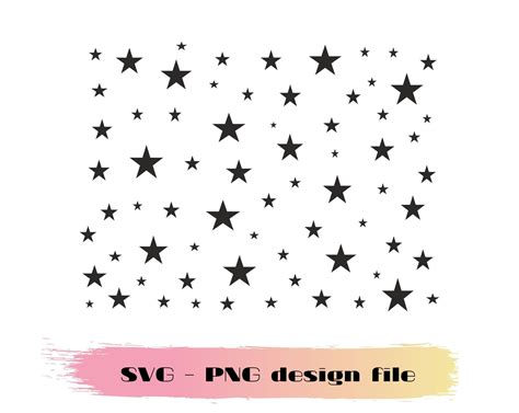 Stars Background Svg Star Svg Files for Cricut Silhouette - Etsy Israel