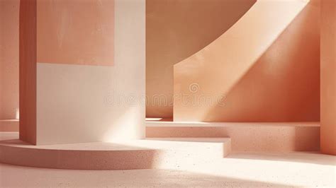 minimalist elegance  neutral color palette stock illustration