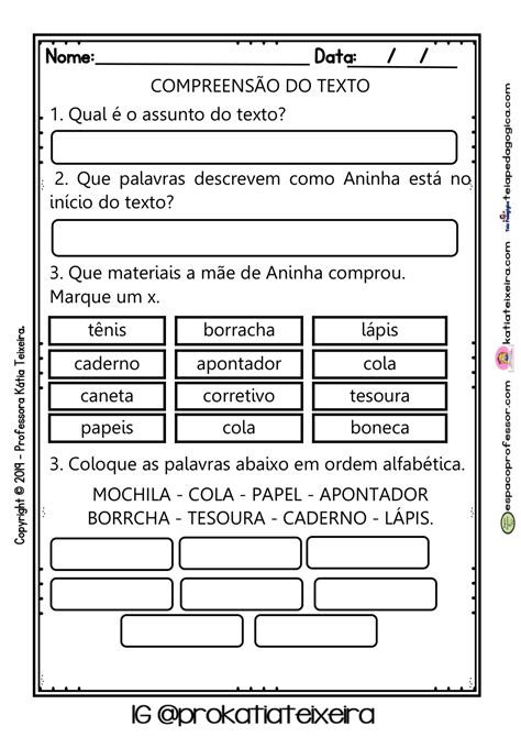 Ef35lp05 Atividades - Língua Portuguesa 4º ANO BNCC EF35LP05, EF35LP03, EF04LP06