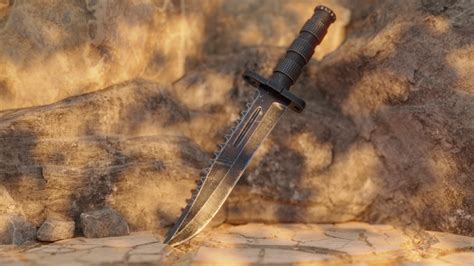 Tactical Knife | CGTrader