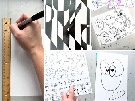art drawing ideas  beginners easy pencil drawings secrets