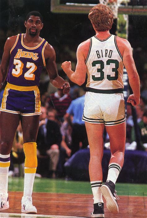 Larry Bird And Magic Johnson