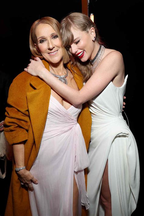 Taylor Swift and Céline Dion Shut Down Fan Uproar, Embrace Backstage