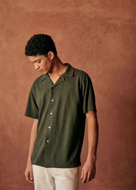Martin Shirt - Blue - Cotton - Octobre Éditions