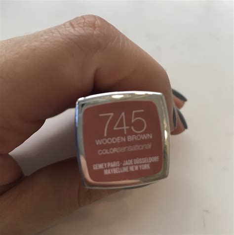 Modaya Dair ♥: Maybelline Color Sensational Ruj: 745 Wooden Brown