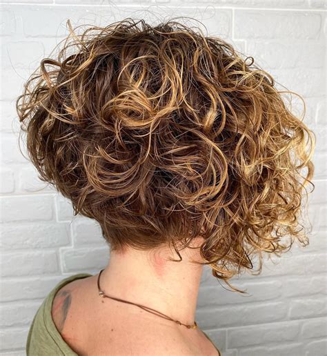 Inverted Bob Haircut For Curly Hair