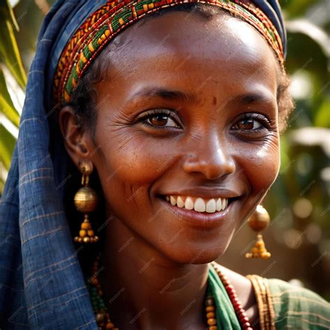 Premium Photo | Ethiopian woman from Ethiopia typical national citizen