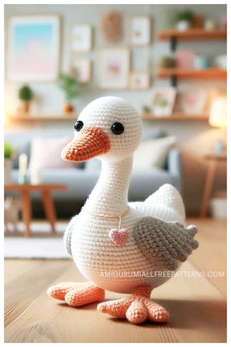 Crochet Goose Amigurumi Free Pattern