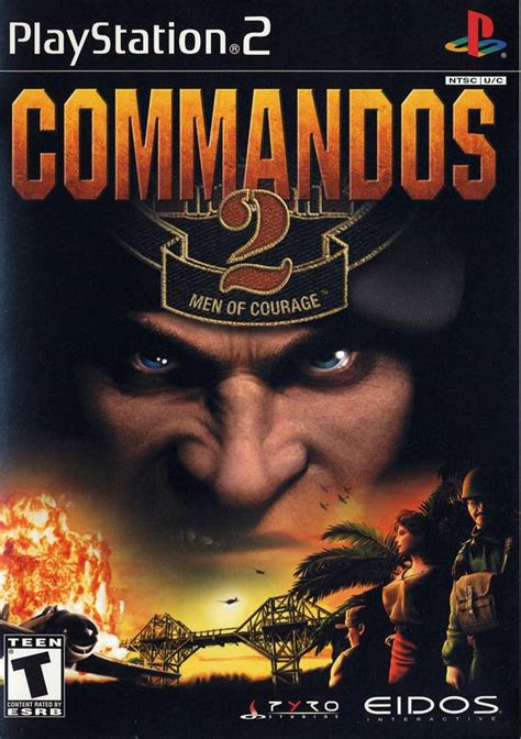 Commandos 2 Men of Courage Sony Playstation 2 Game