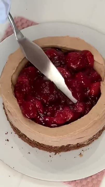 Бенто-торт шоколад с вишней 🍫🍒#десерт #торты #тортыназаказ #бенто # ...