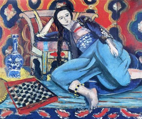Odalisque with a Turkish Chair, 1928 - Henri Matisse - WikiArt.org