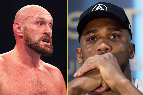 tyson fury promises  knock   man   anthony joshua cry