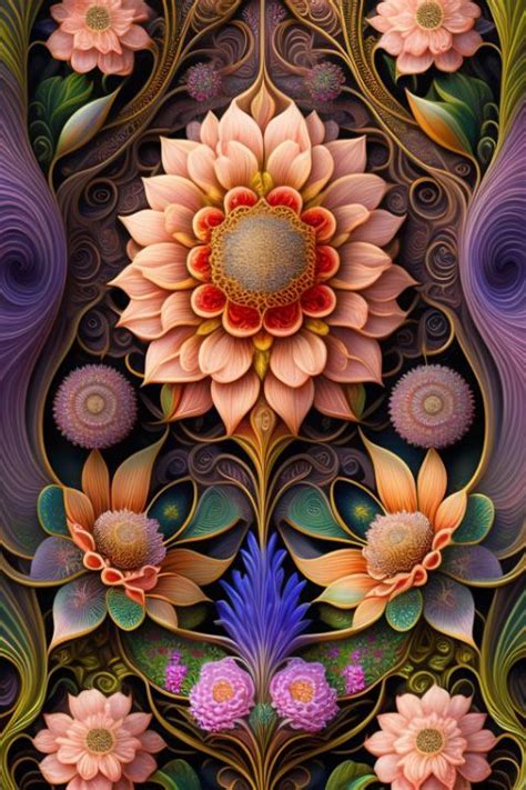 different types of flowers - Art Image | Flower art, Flowers ...
