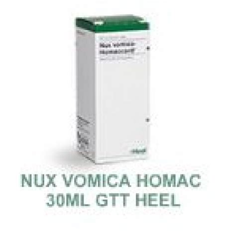 NUX VOMICA HOMACCORD 30ML Gocce HEEL|Guna
