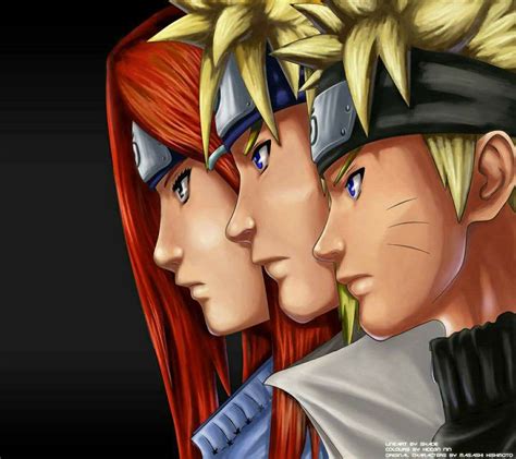 minato namikaze  kushina uzumaki  naruto
