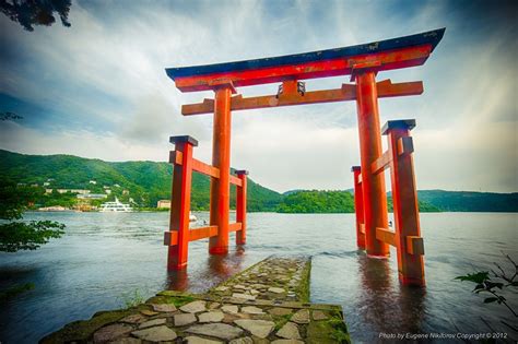 Lago Ashi @ Hakone (Kanagawa) - Japan | Golden gate bridge, Japan ...