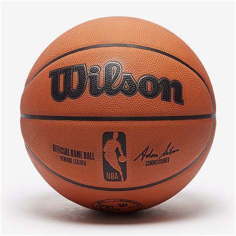 wilson nba official game ball size  brown basketballs pro