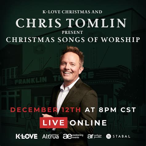 Louder Than The Music - K-LOVE Christmas and Chris Tomlin Present