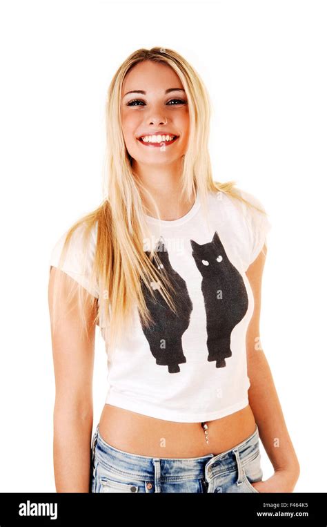 smiling lovely girl stock photo alamy