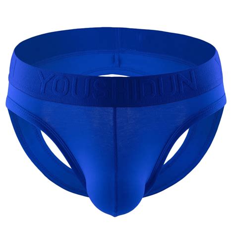 Herrnalise Men's Jockstrap Underwear Men Casual Solid Hollow-carved