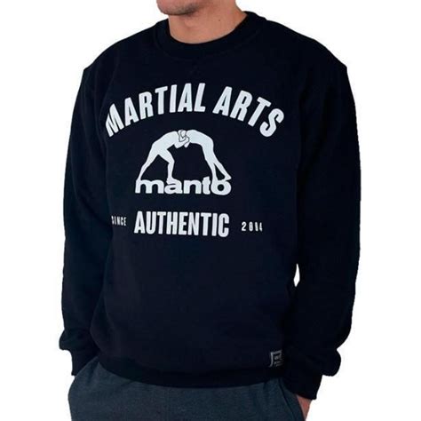 Свитшот Manto Authentic black - Интернет-магазин спортивной одежды UFC SHOP