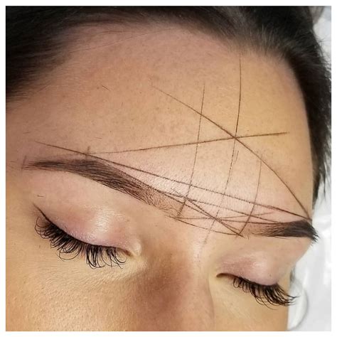 eyebrow mapping   diy friendly    henna brows