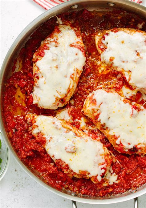30-Minute 30-Minute Baked Chicken Mozzarella - Familystyle Food
