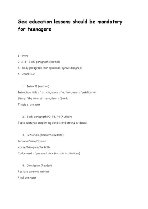 Cryptocurrency replacing cash - Sex education lessons should be