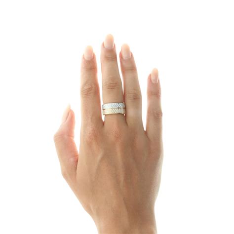 Double diamond ring
