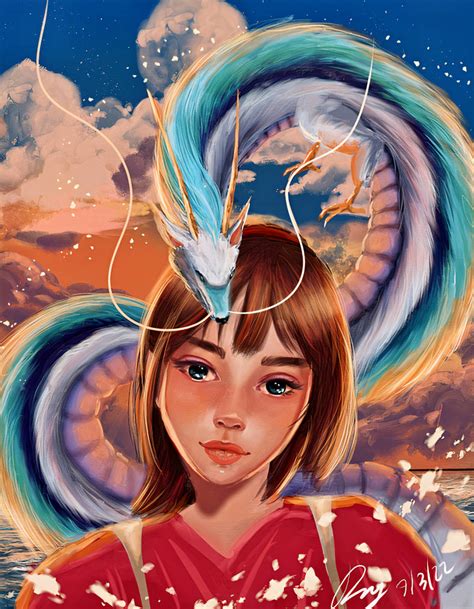 chihiro spirited   danyart  deviantart