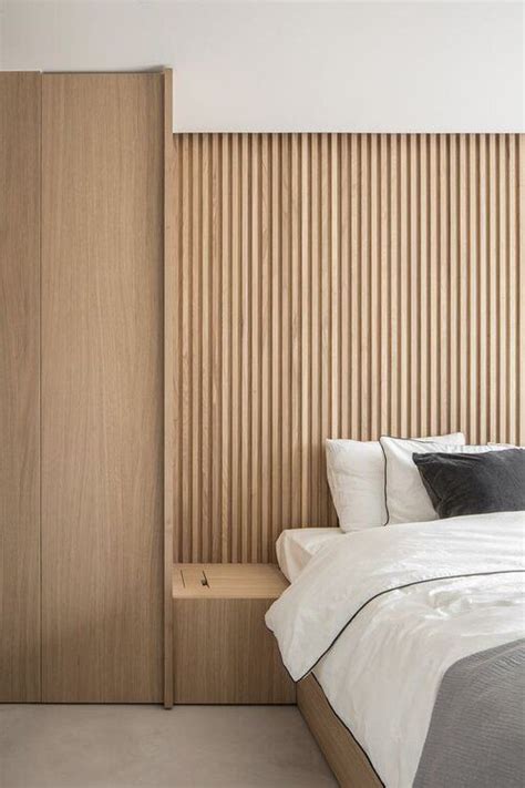 Bedroom Wall Wood Cladding – HOMYSTYLE