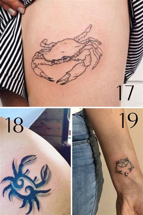 Our Favorite Cancer Zodiac Tattoos - Tattoo Glee