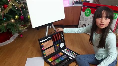 Darling is Opening A Complete Art Studio with Easel - YouTube