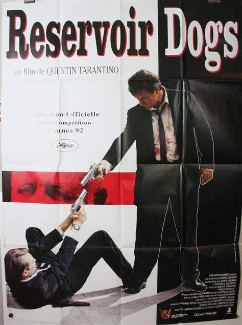 RESERVOIR DOGS, Quentin Tarantino, Harvey Keitel, Original French 1P