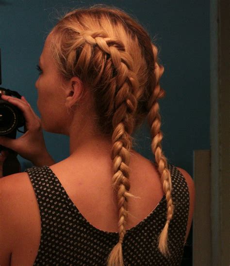 How To Dutch Braided Pigtails Dutch Pigtail Braids Pi - vrogue.co