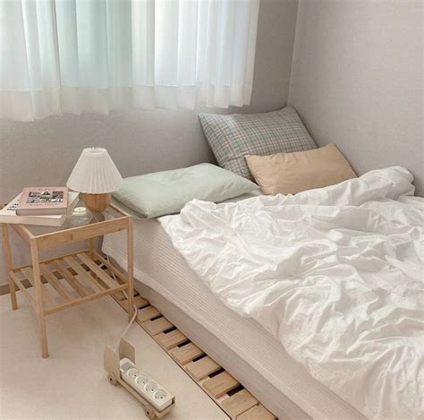 korean bedroom ideas inspo soft aesthetic chill | Small room bedroom, Korean bedroom ideas, Room ...