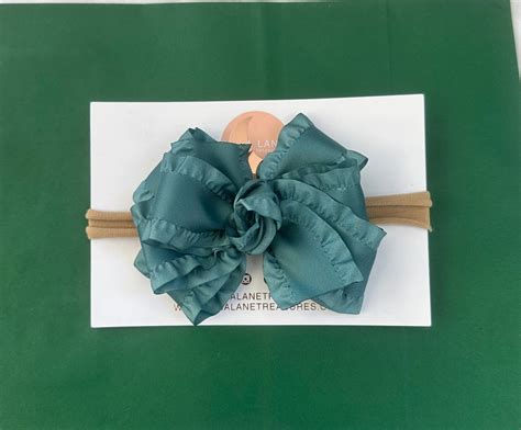 Light Teal Classic Medium Ruffle – Luna Lane Treasures