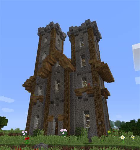 Minecraft Castle Tower Blueprints