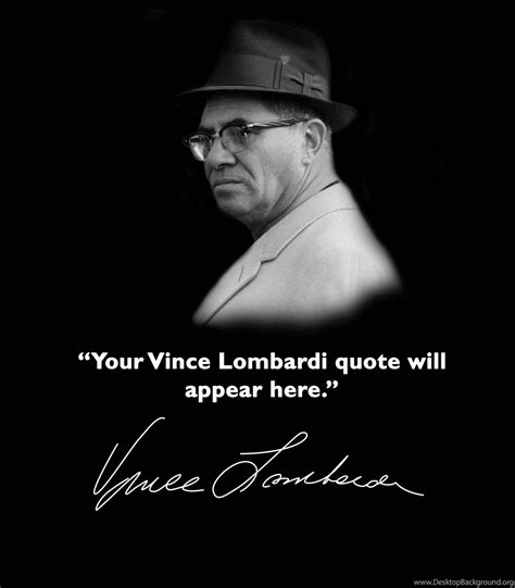 Vince Lombardi Leadership Quotes Album On Quotesvil.com Desktop Background