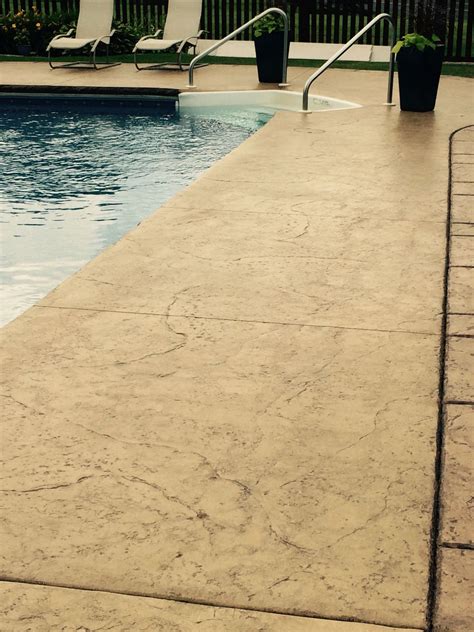 colored concrete sealer around pool | Copasetic Journal Slideshow