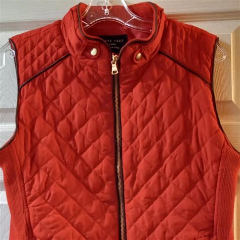 love tree ladies zip  vest jacket size large pits depop