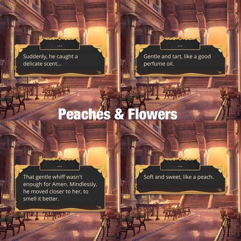 Amen + his reaction to the different oils : r/RomanceClub