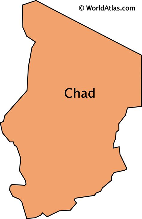 Chad World Map Location