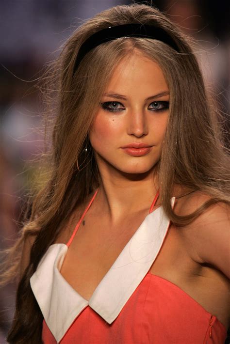 Ruslana Korshunova (1987- 2008) was a Kazakhstani model of Russian